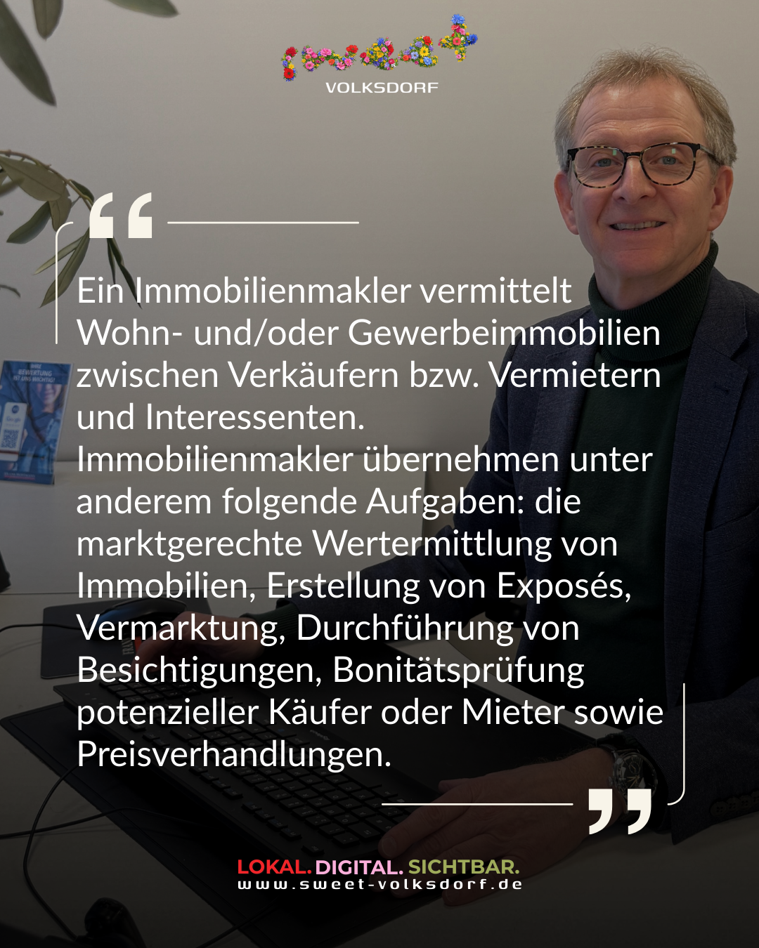 Was macht ein Immobilienmakler