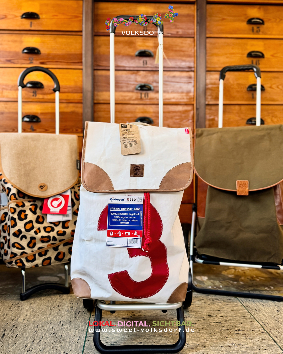 Segeltuch Shopper