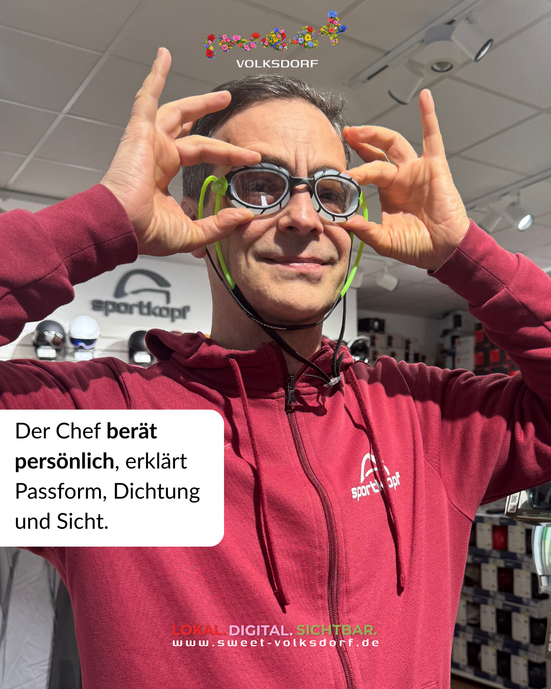 sportkopf Volksdorf Schwimmbrillen