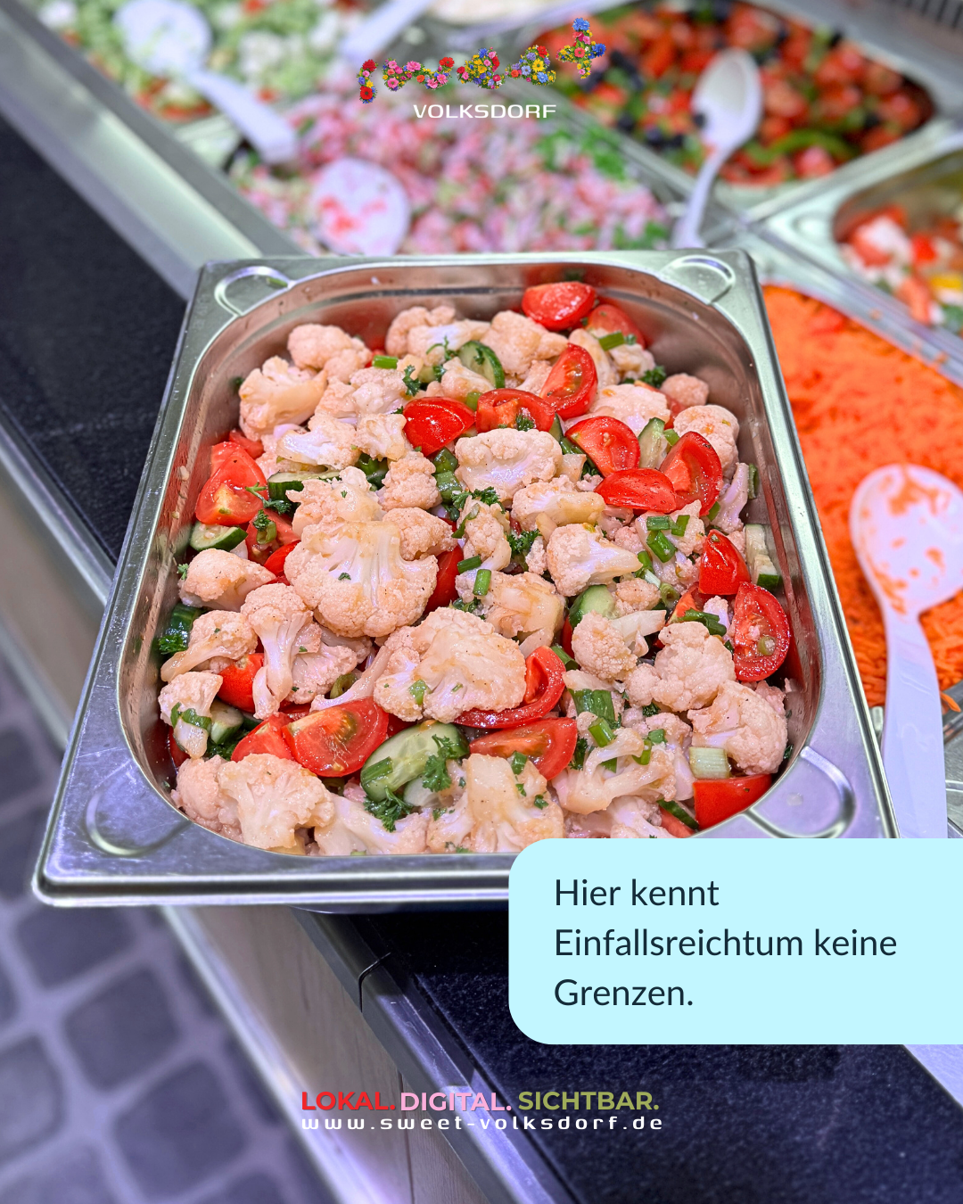 Simon Frischemarkt Obstsalate Volksdorf