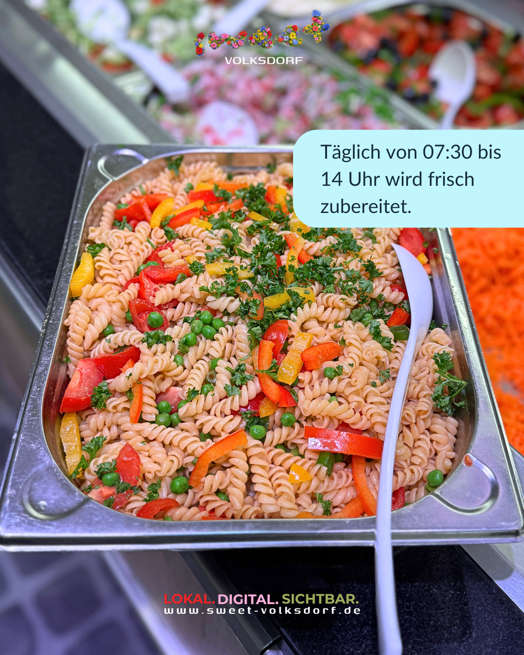 Simon Frischemarkt Nudelsalat Volksdorf