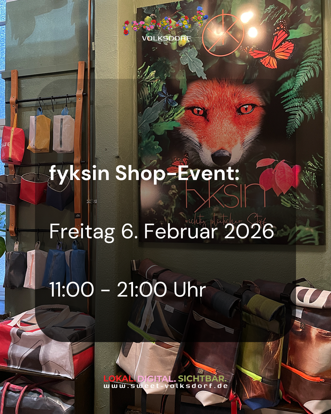 fyksin Shop-Event Februar