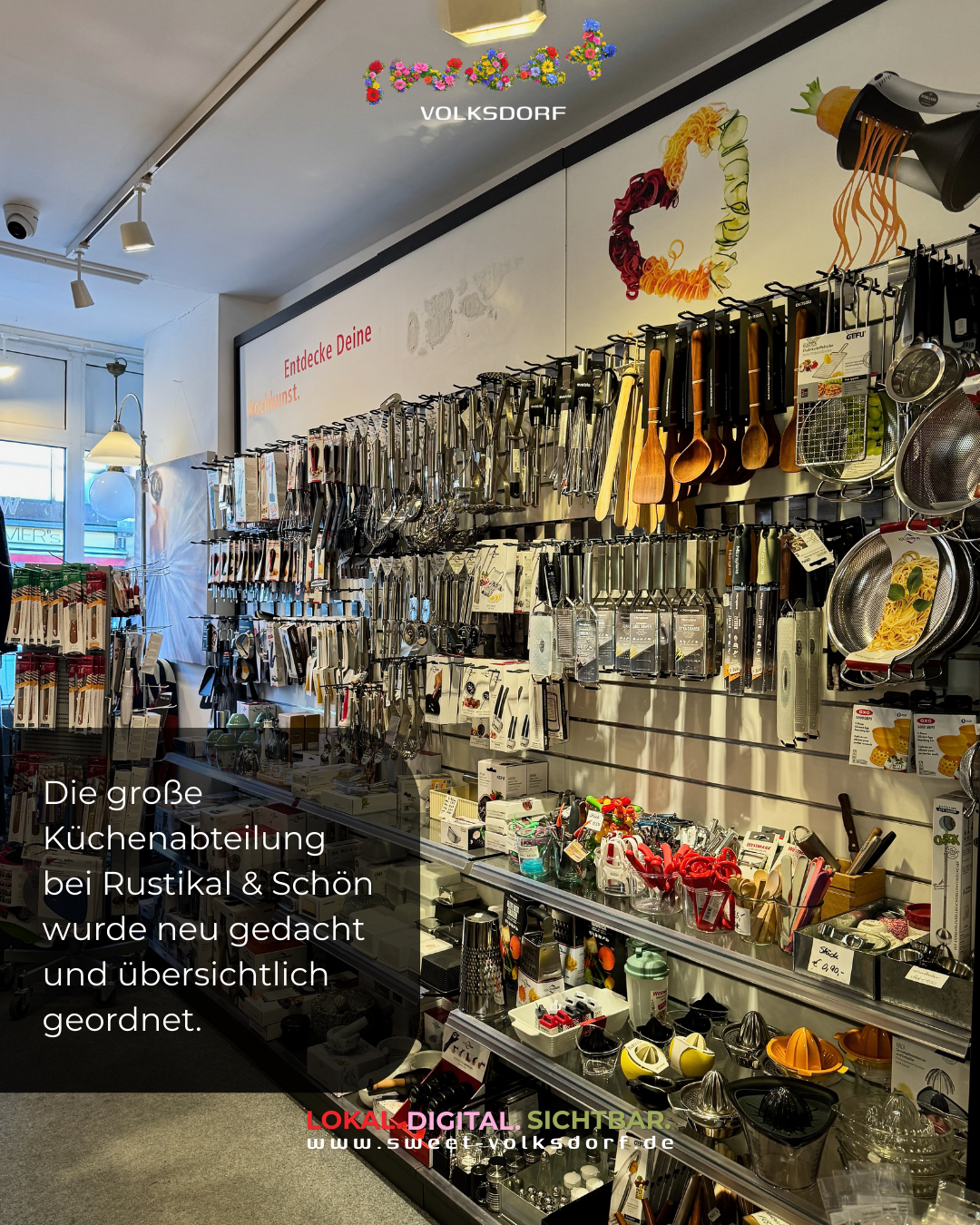 Kücheutensilien große Auswahl