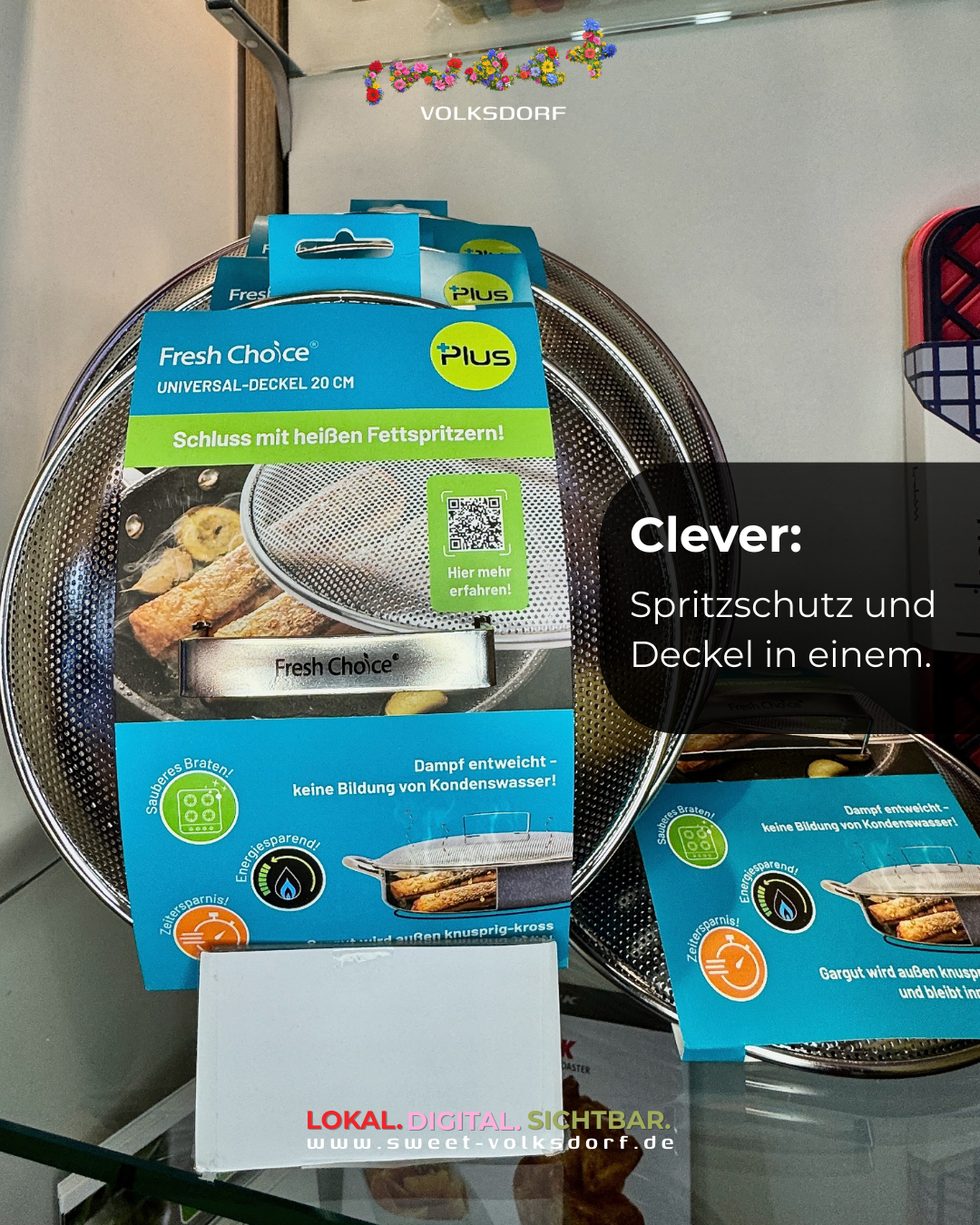 Spritzschutzdeckel Fresh Choice