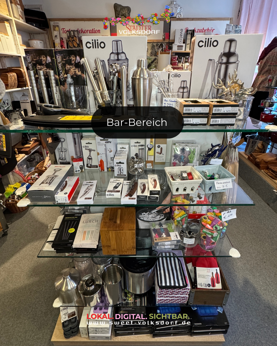 Alles für die Bar zuhause