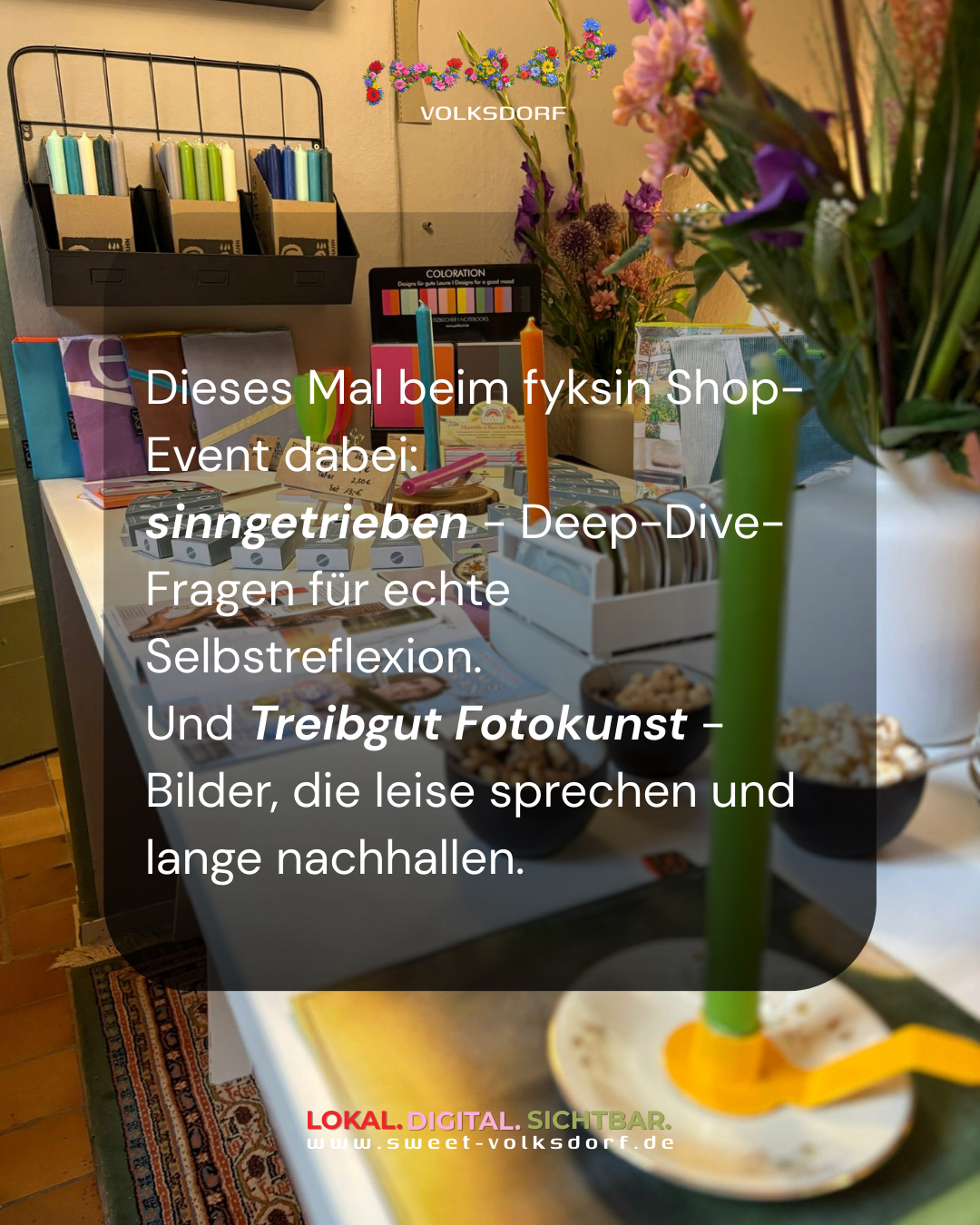 fyksin Shop-Event Februar