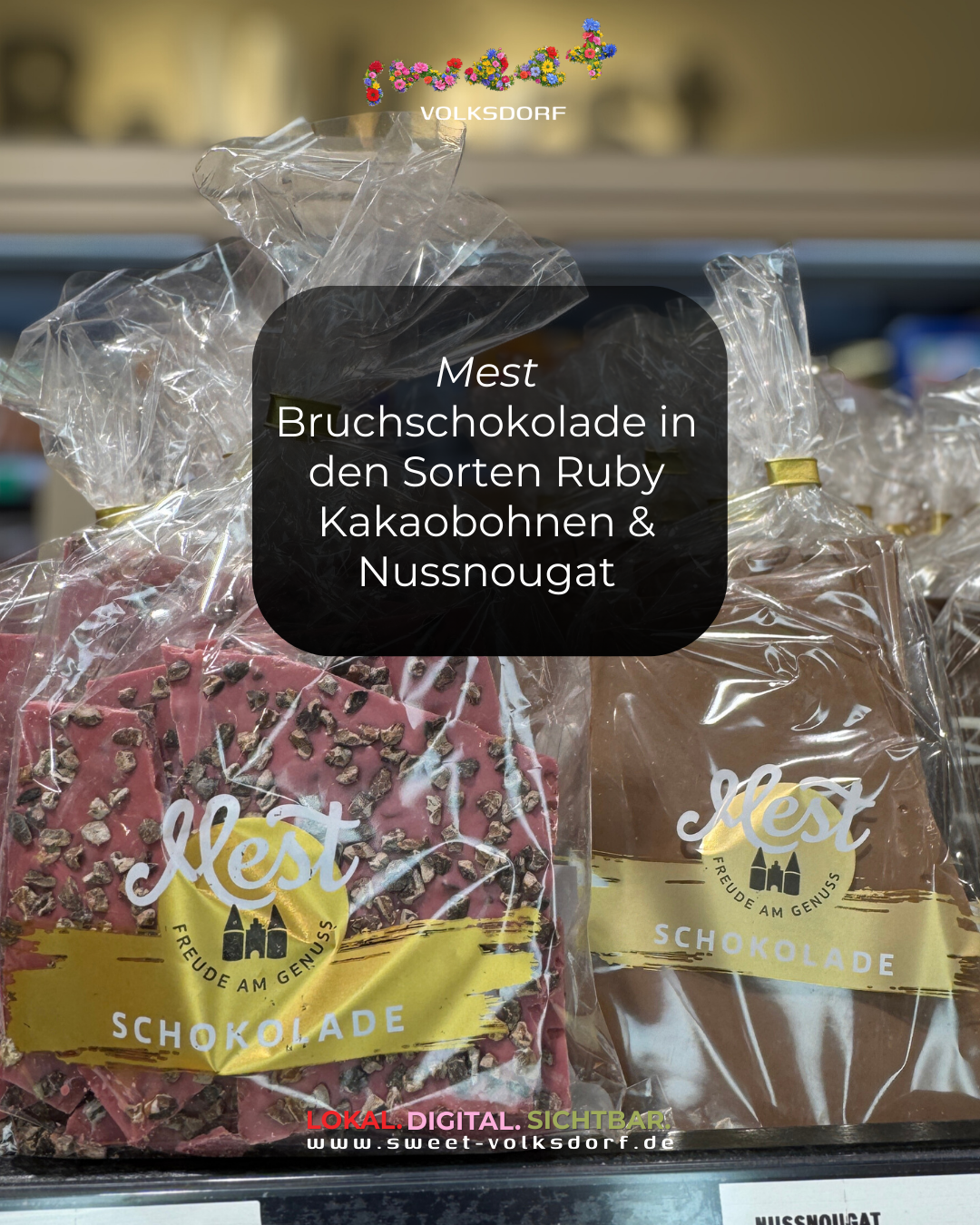 Bruchschokolade Mest