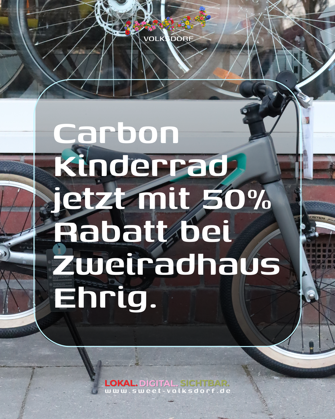 Carbon Kinderrad Angebot