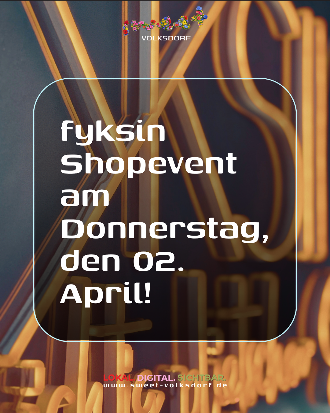 fyksin Shop-Event April