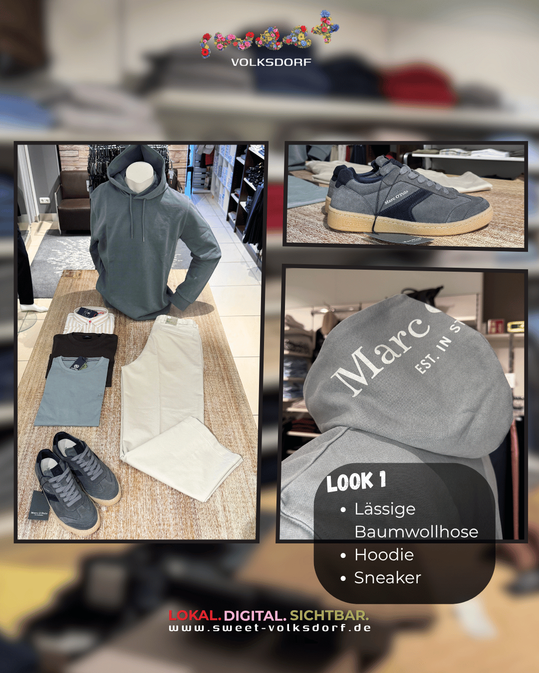 Moderner Look für den Mann