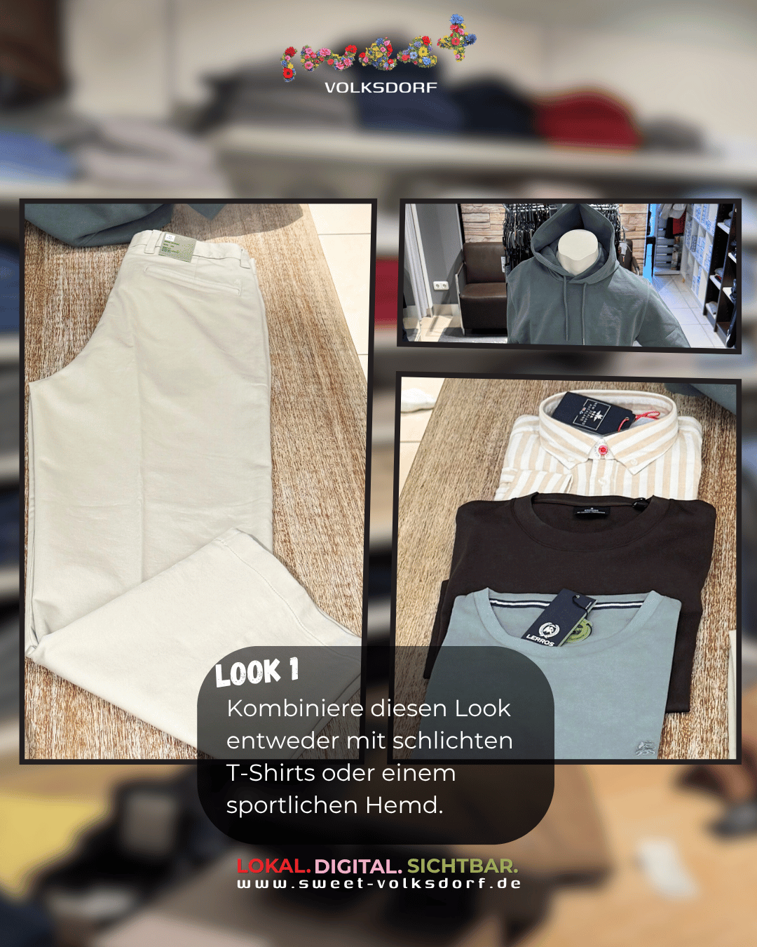 Moderner Look für den Mann