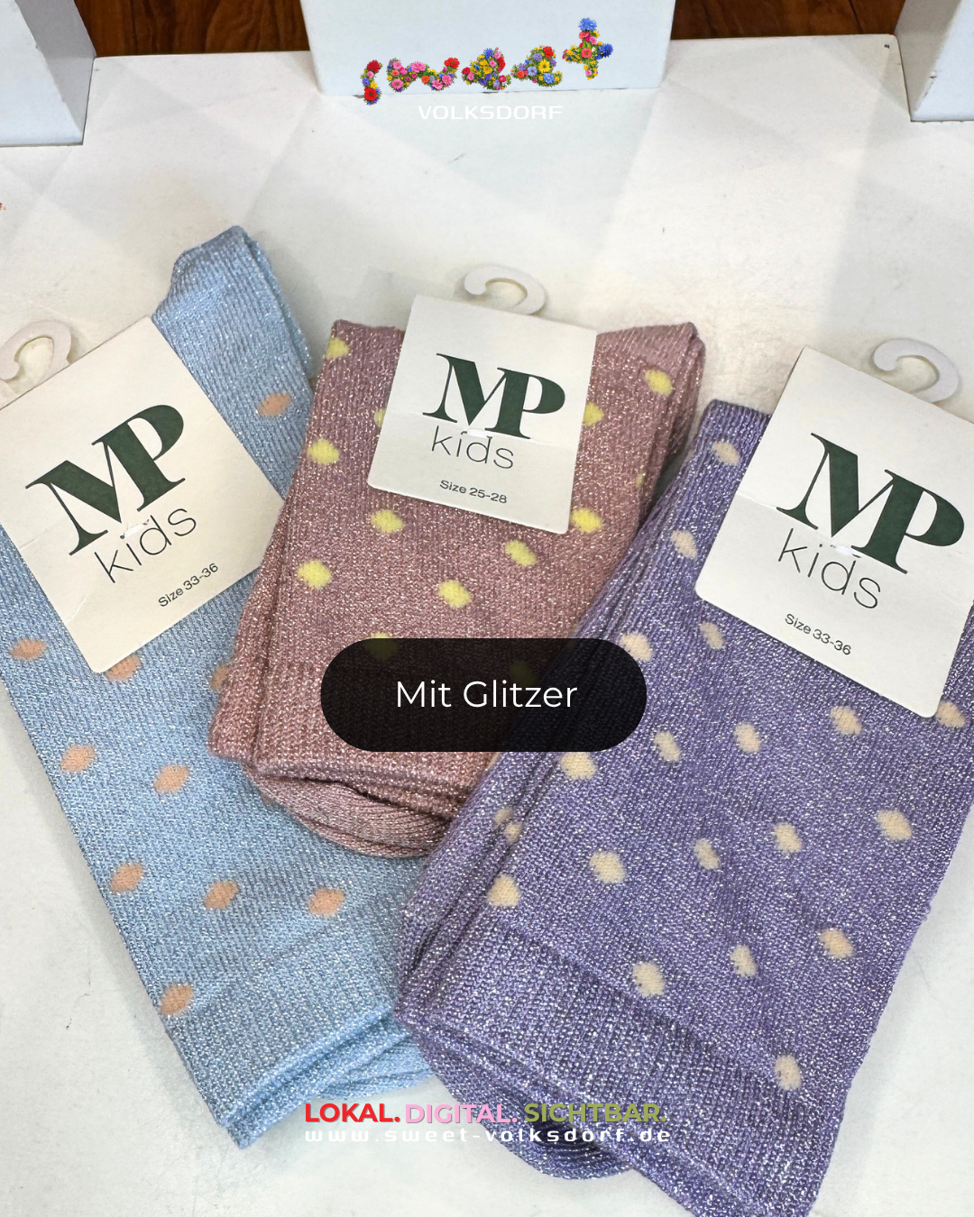 Söckchen Glitzer