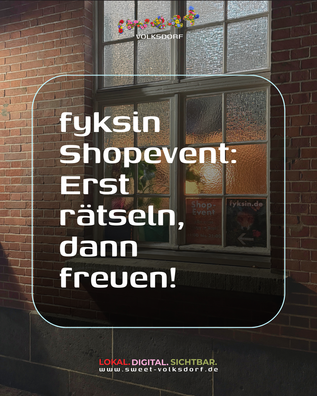 fyksin Shop-Event