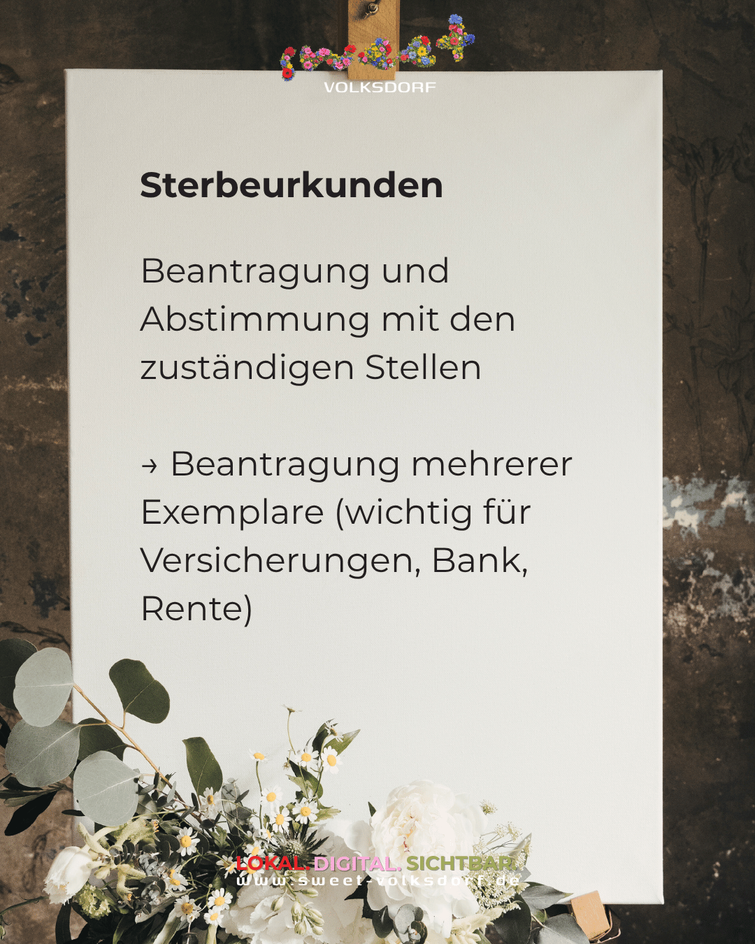 Sterbeurkunde