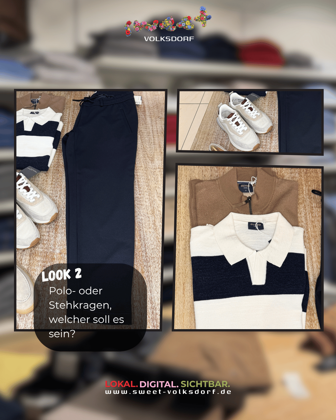 Polohemd oder Stehkragen