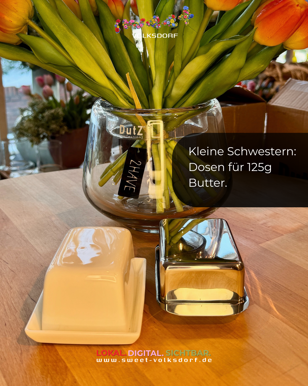 Kleine Butterdosen