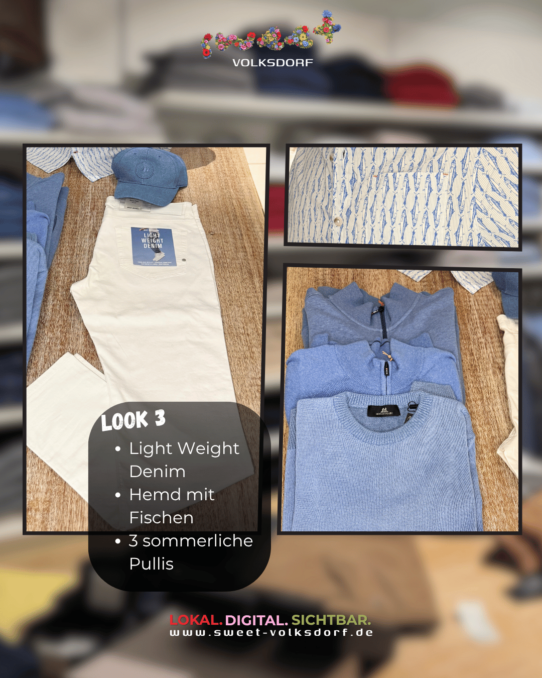 Light Weight Jeans weiß