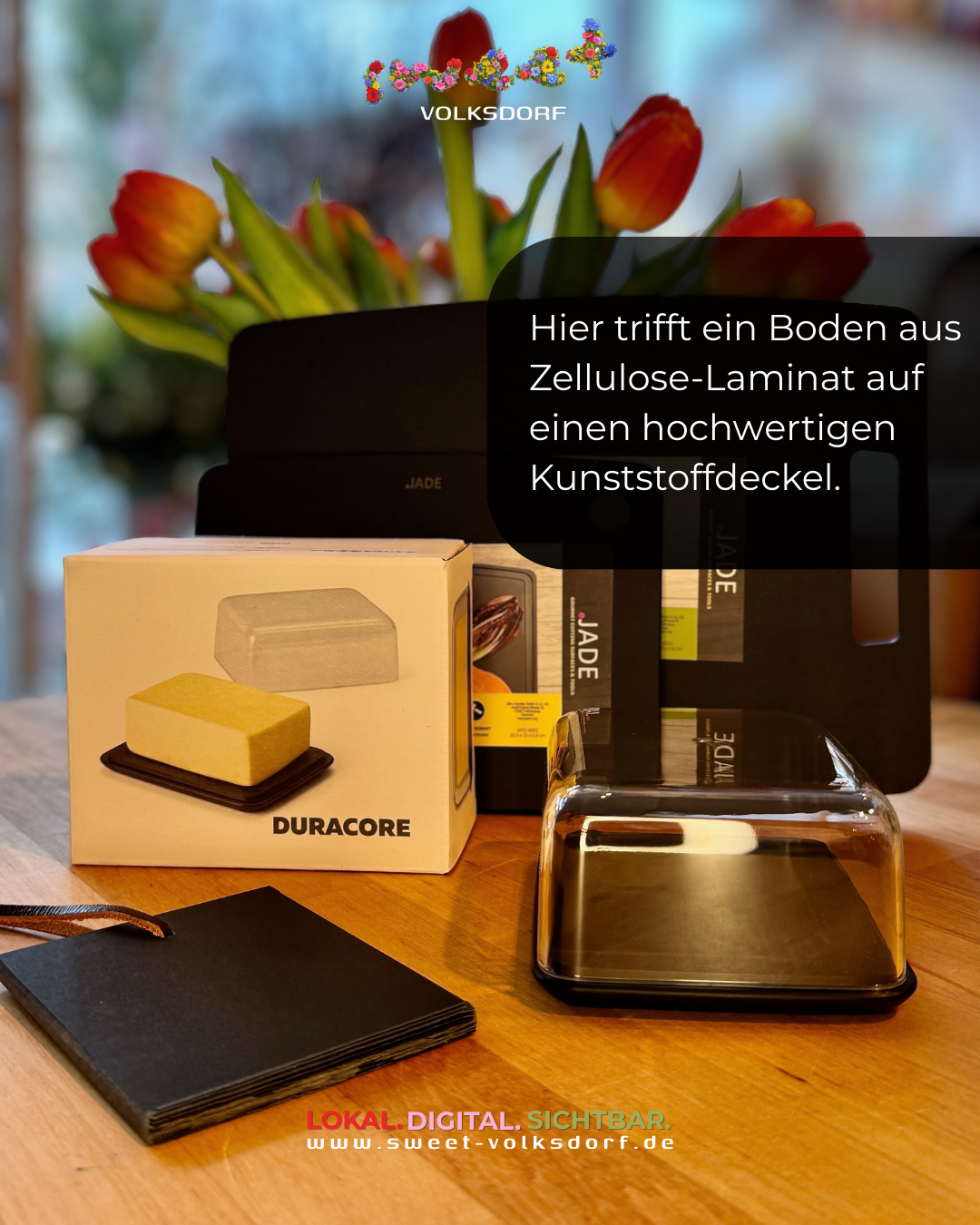 Butterdose Zellstoff