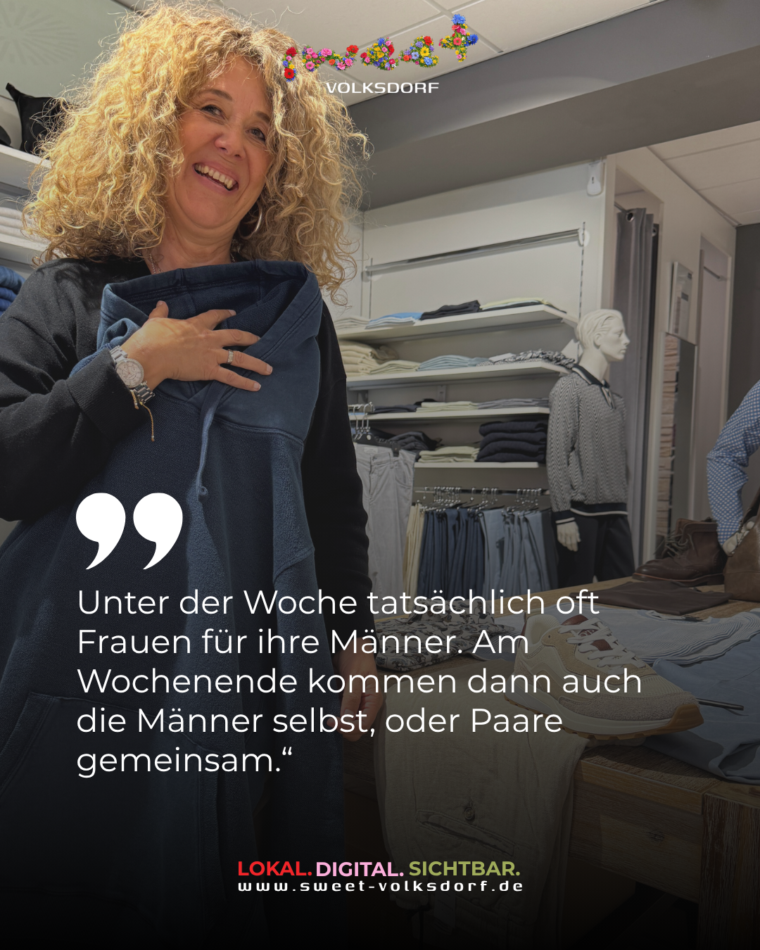 frauen shoppen für männer