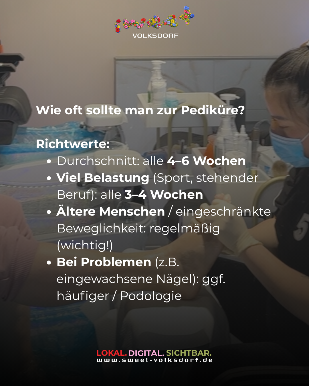 Pediküre zuhause