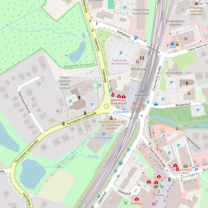 Baustelle Farmsener Landstraße