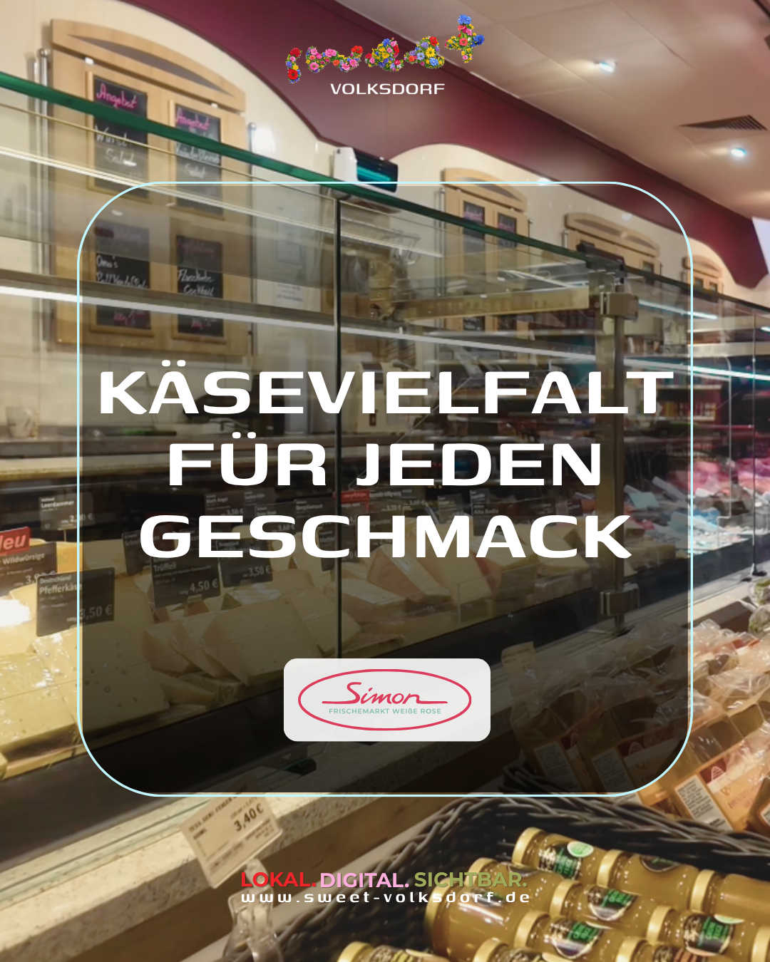 Käsevielfalt Frischemarkt Simon Volksdorf