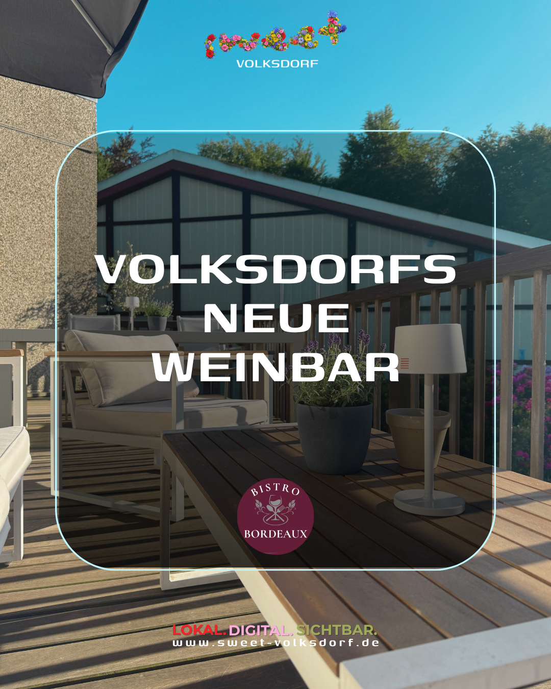 Terrasse Weinbar