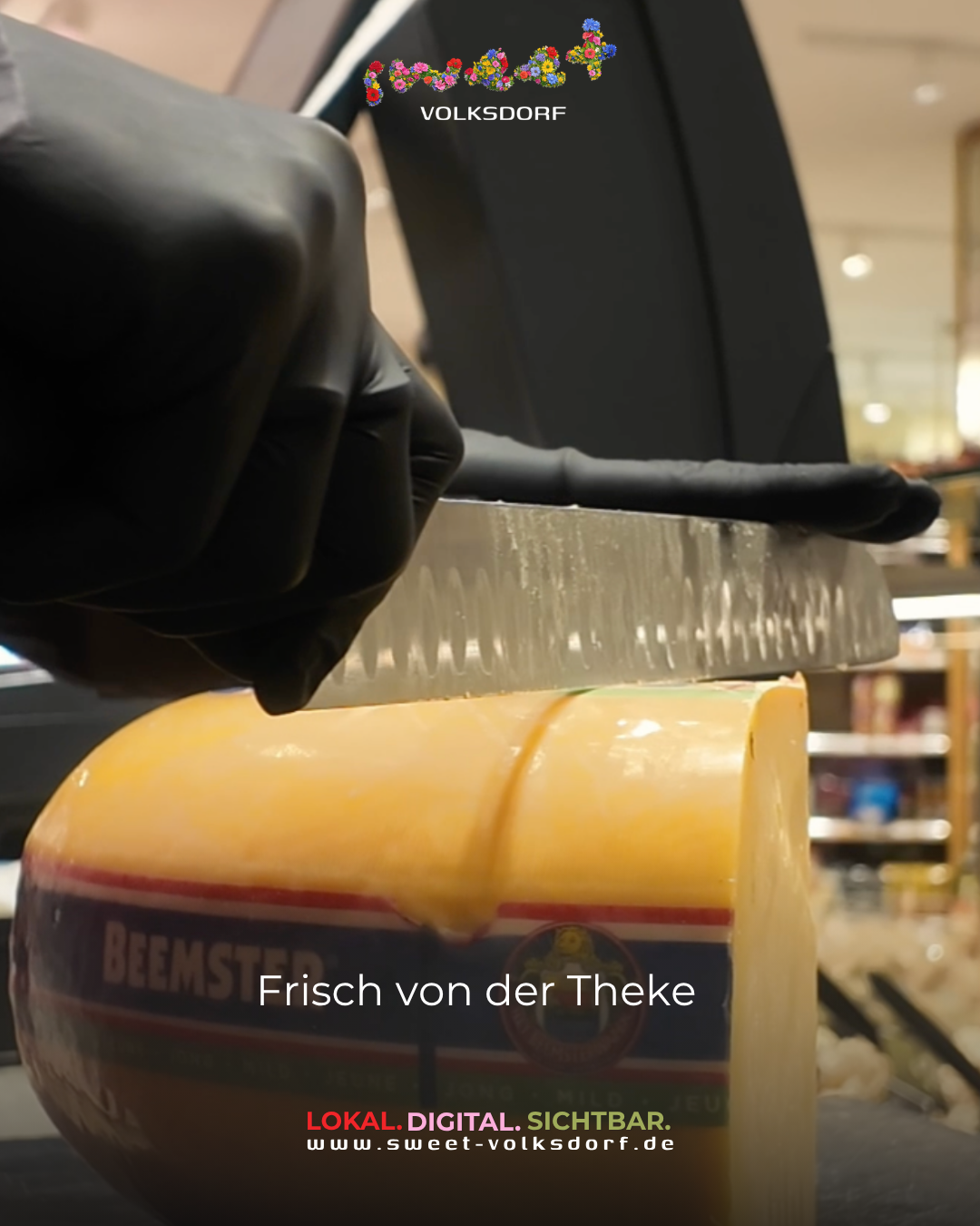 Beemster frisch von der Theke