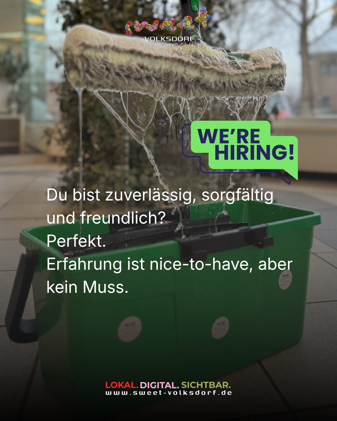 Reinigungspersonal gesucht