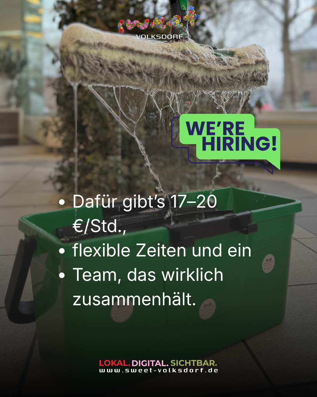 Unterstützung gesucht