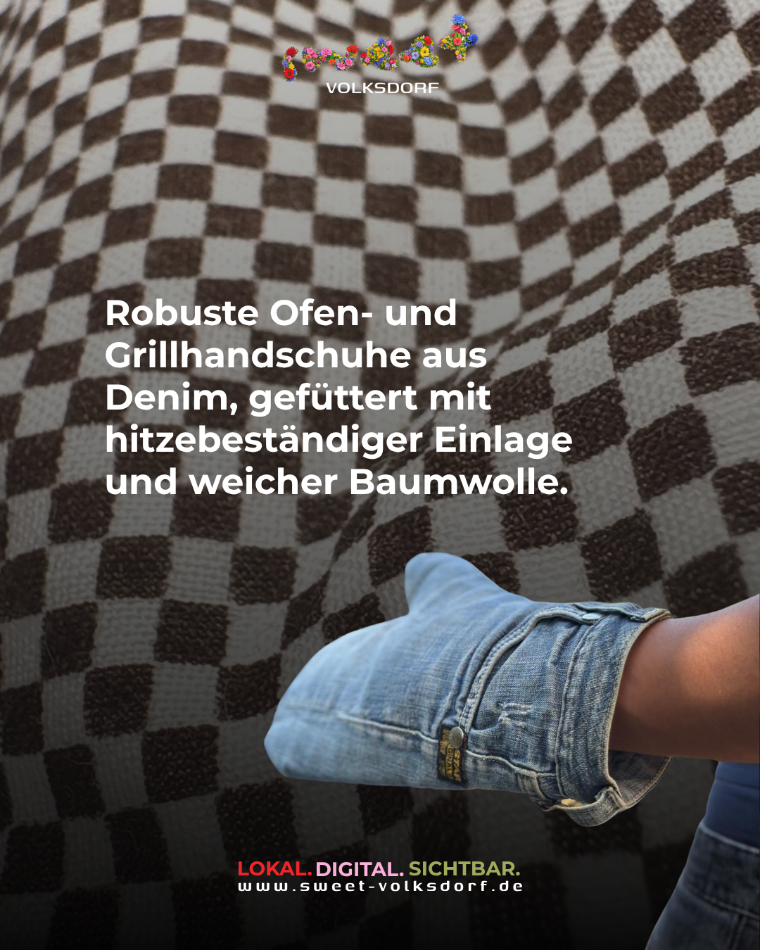 Grillschutz für die Hand