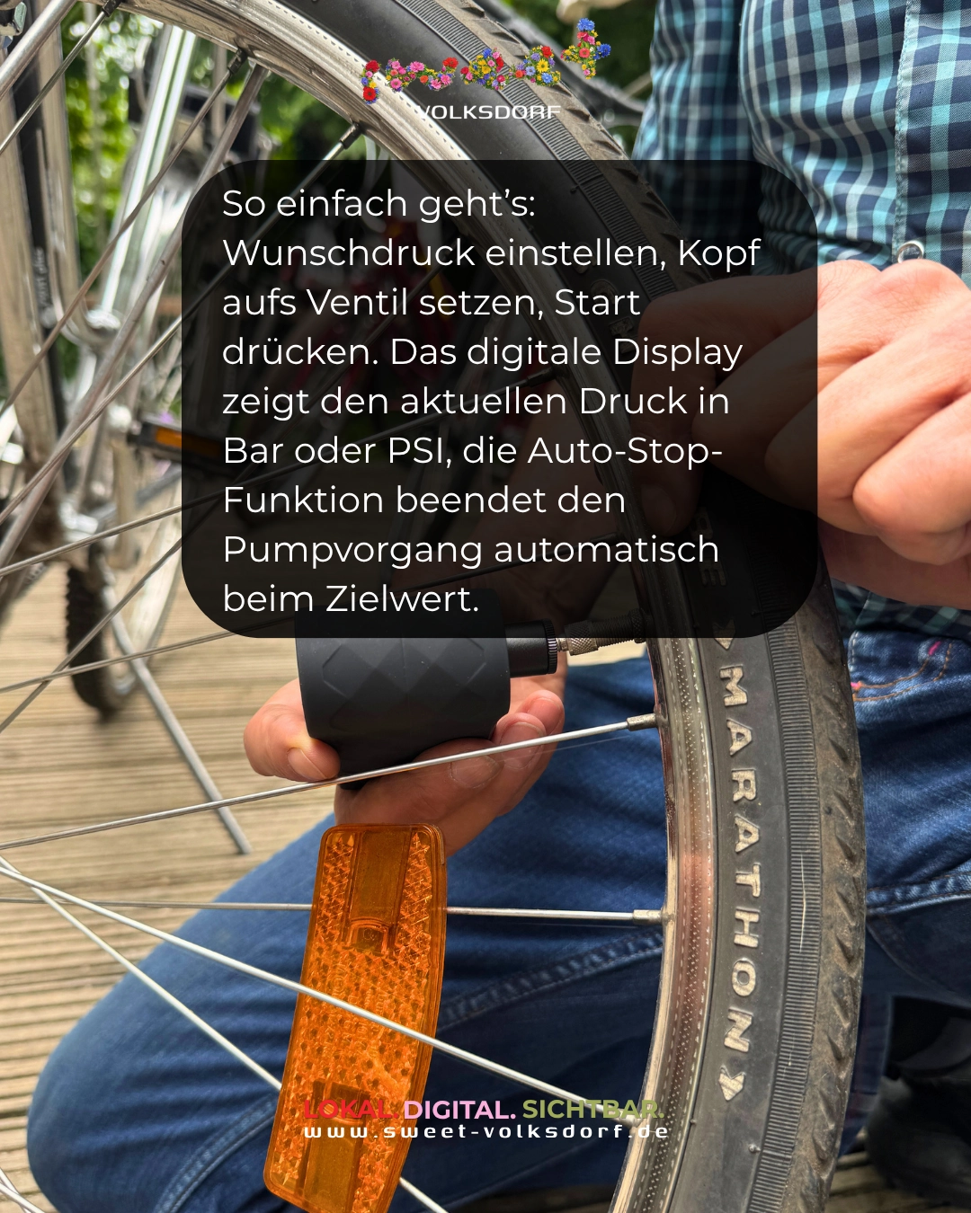 Automatische Luftpumpe