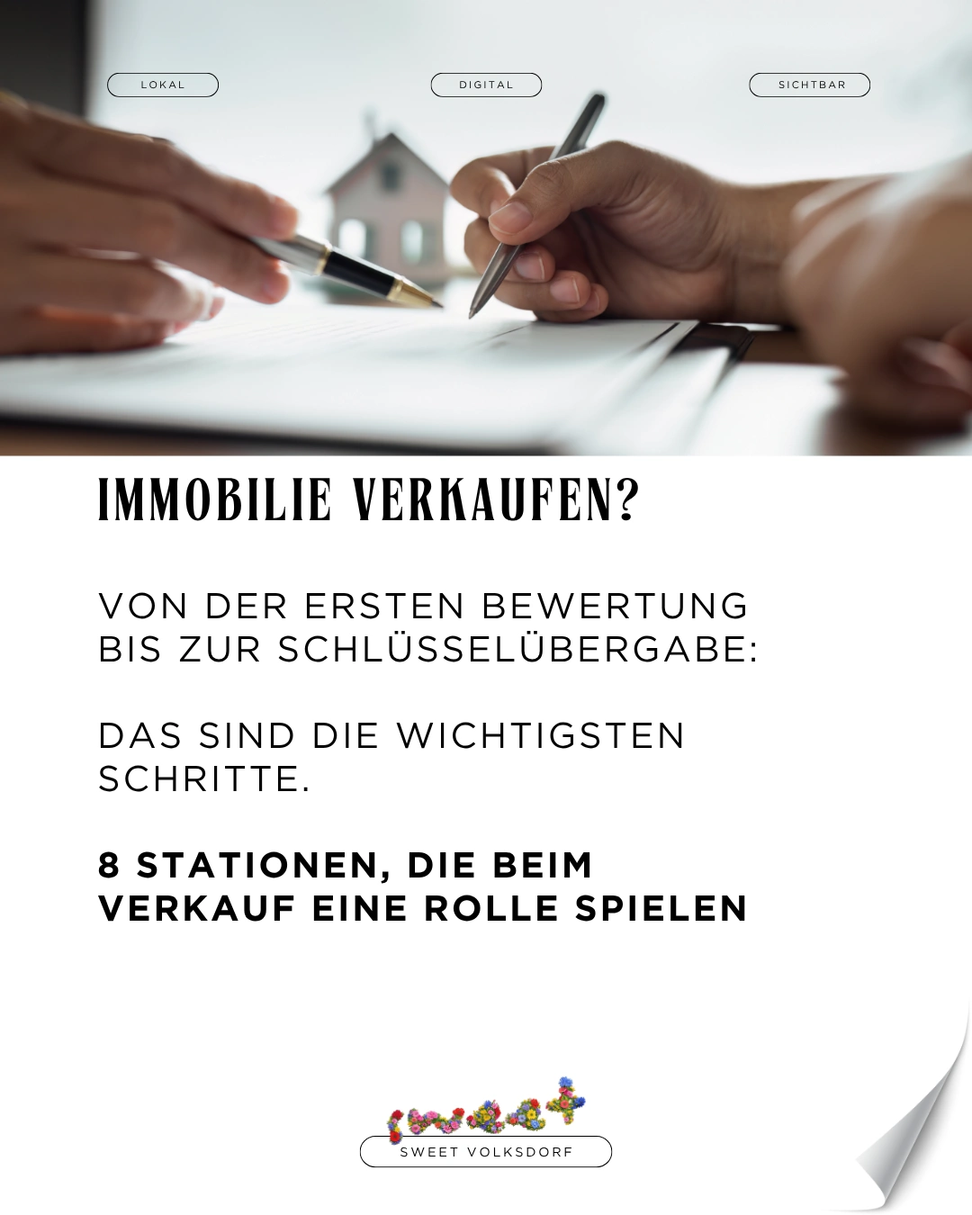 Wichtige Schritte Hauskauf