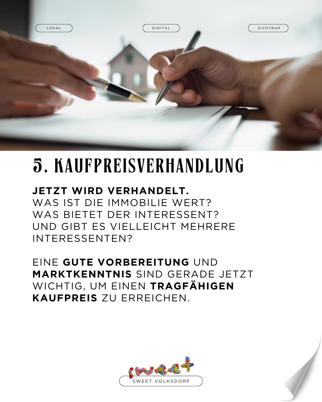 Kaufpreisverhandlung