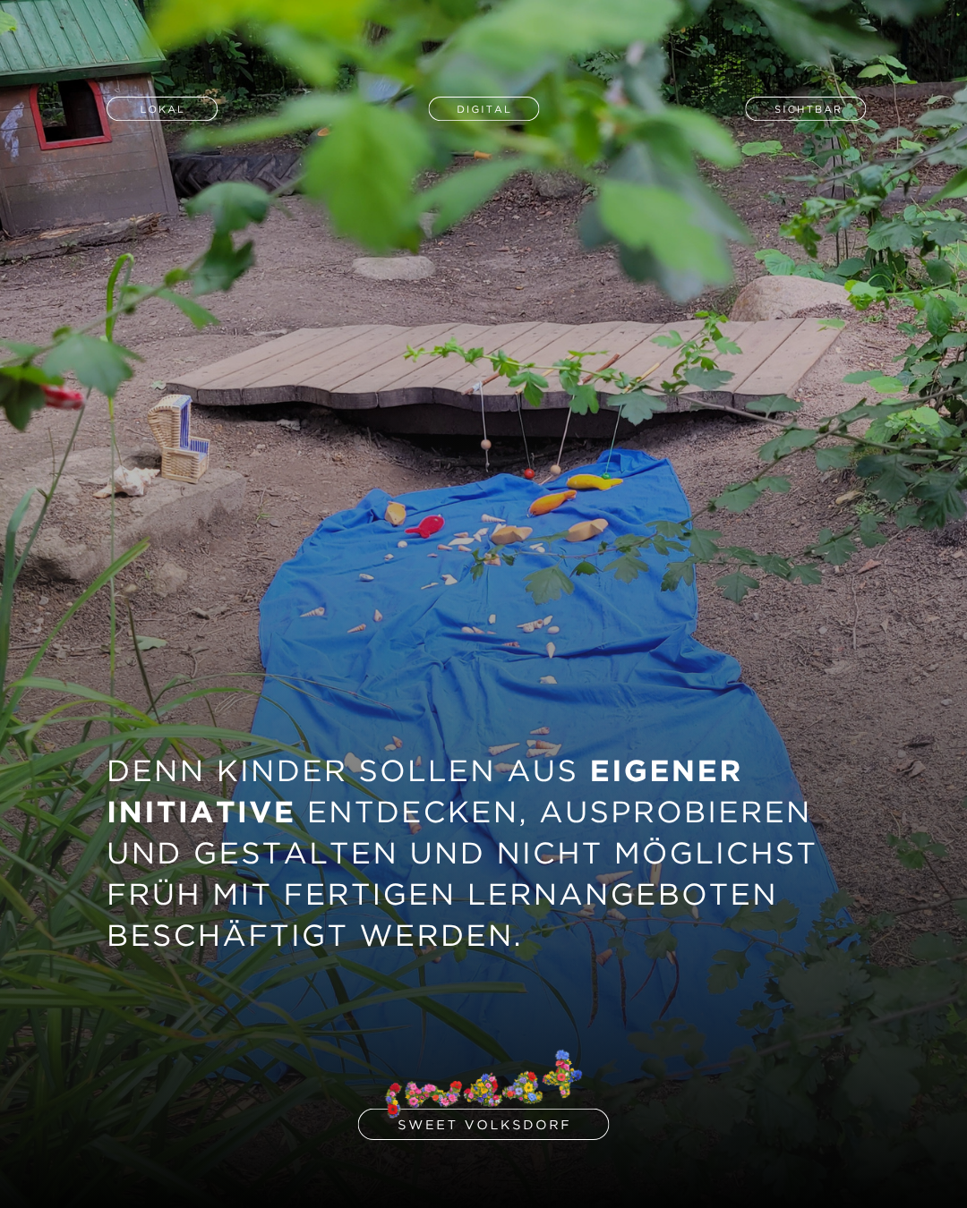 in der Natur spielen