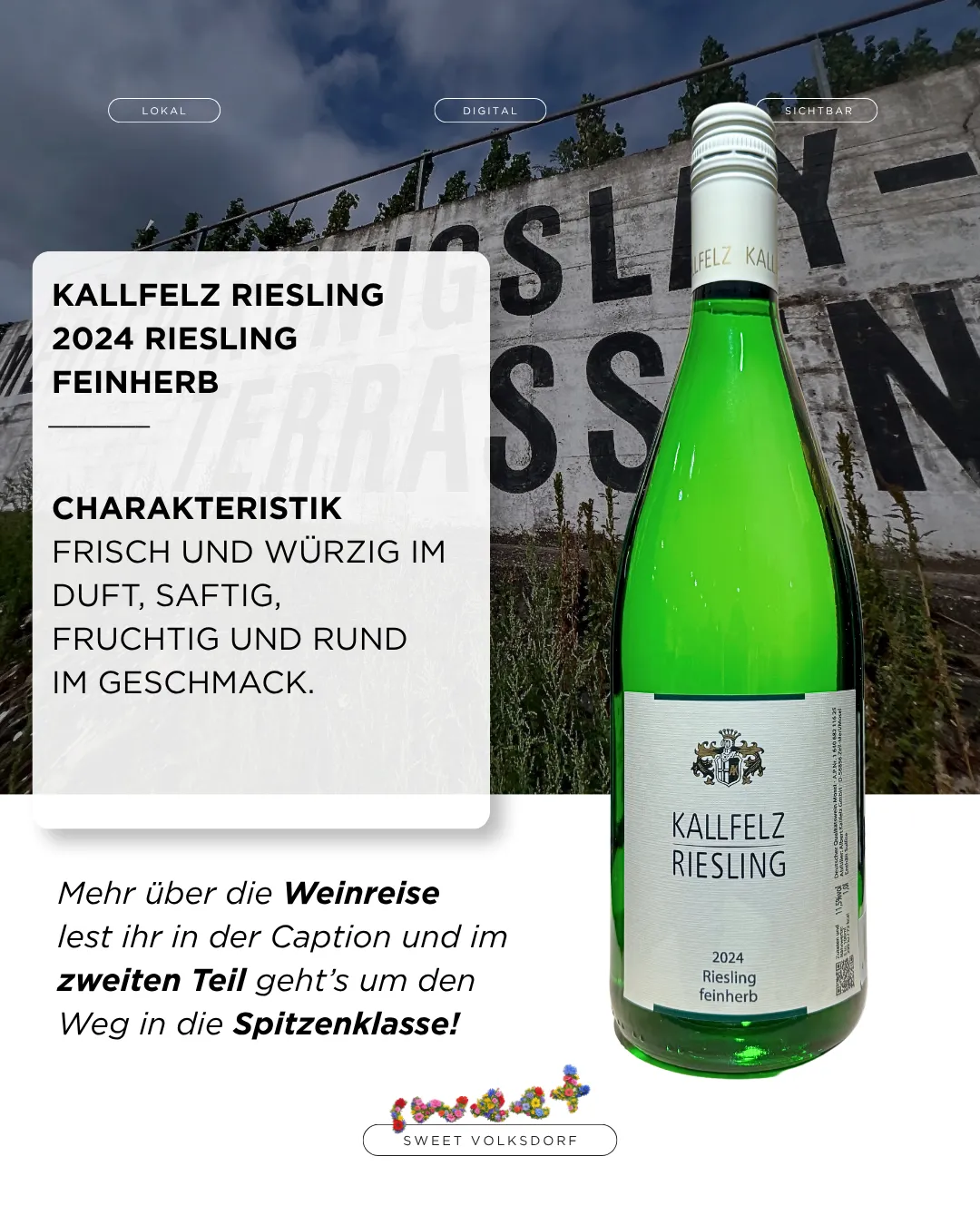 Riesling von Kallfelz bei Frischemarkt Simon
