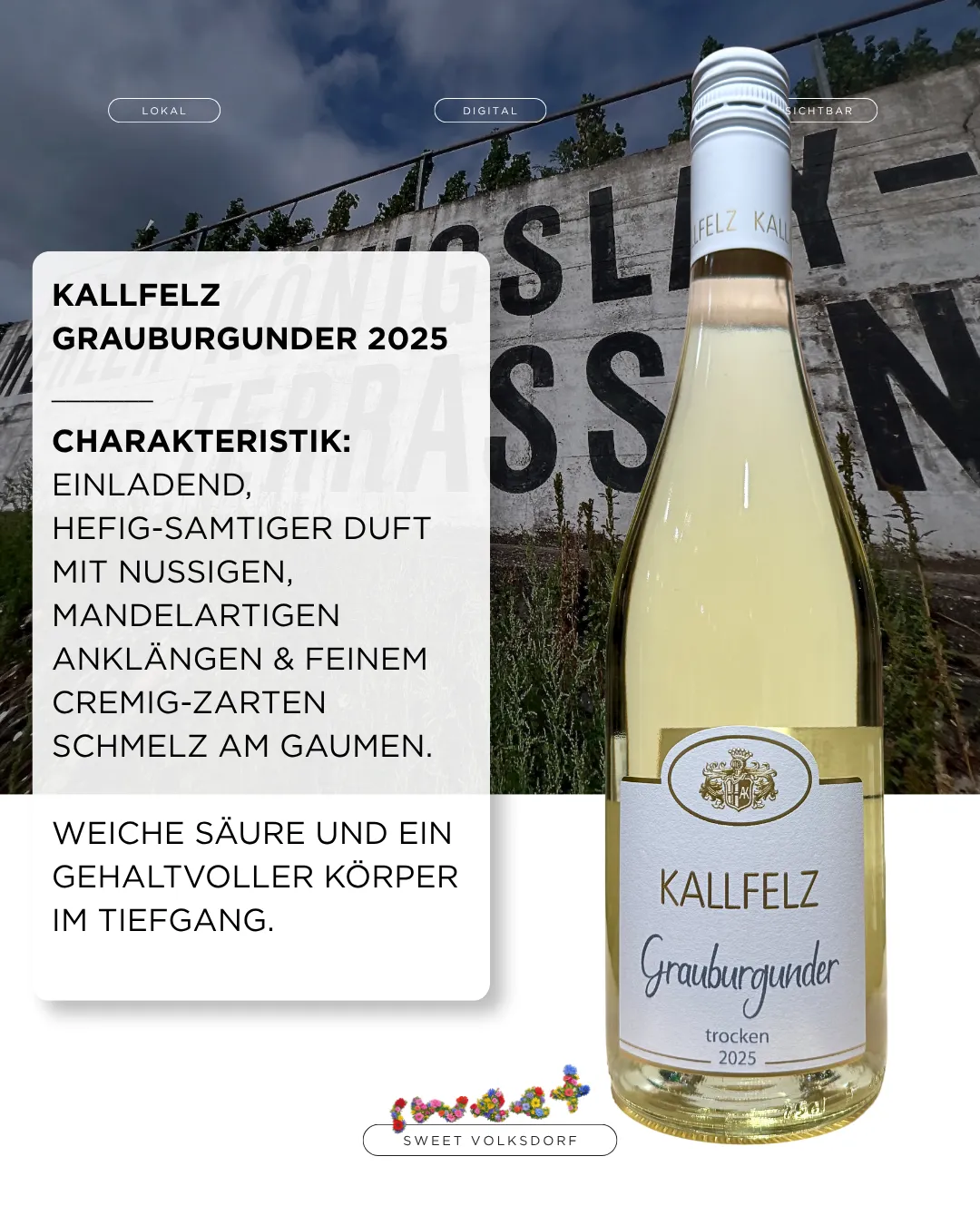 Grauburgunder von Kallfelz bei Frischemarkt Simon