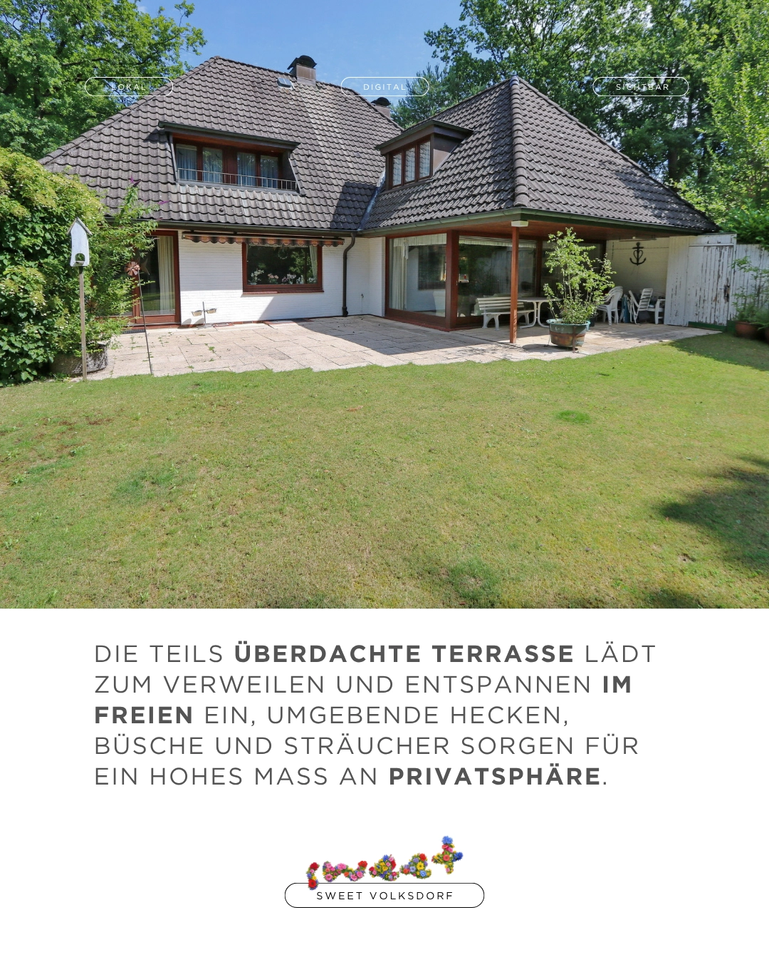 Überdachte Terrasse Wellingsbüttel